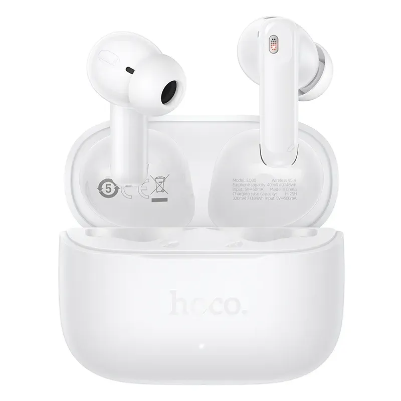 Auricolare Bluetooth HOCO EQ30, TWS, Bianco - immagine 1
