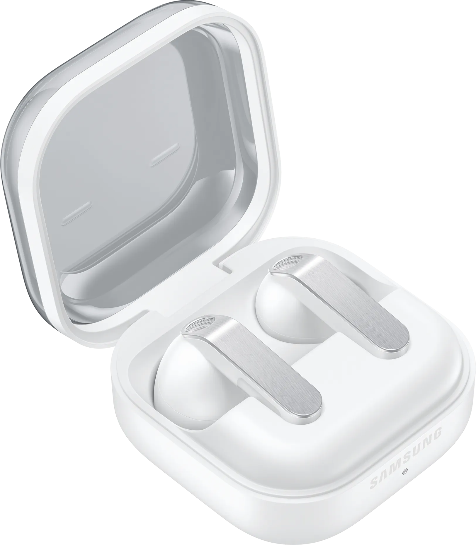 Handsfree Bluetooth Samsung Galaxy Buds4, Bianco SM-R540NZWAEUE - immagine 1