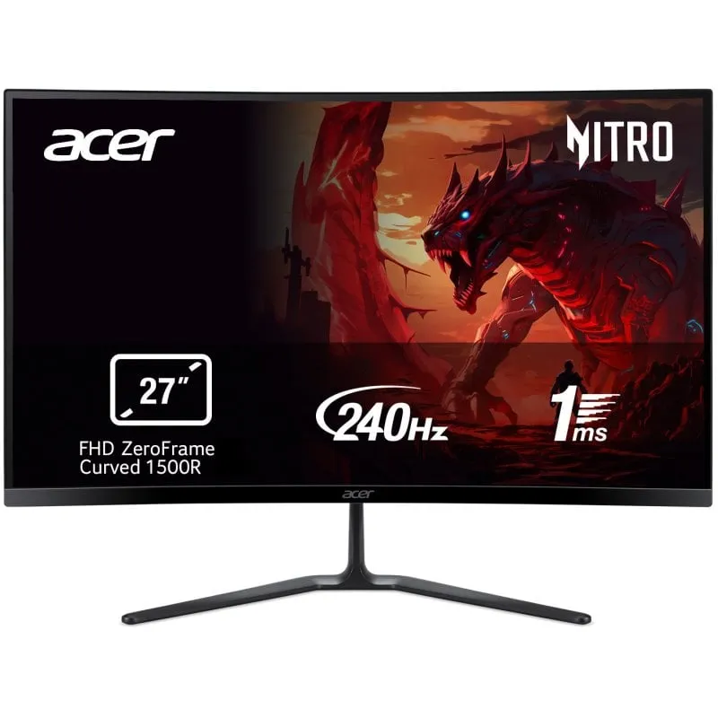 Acer Nitro ED270X2bmiipx 27" LED VA FullHD 240Hz FreeSync Altoparlanti curvi Premium - immagine 1