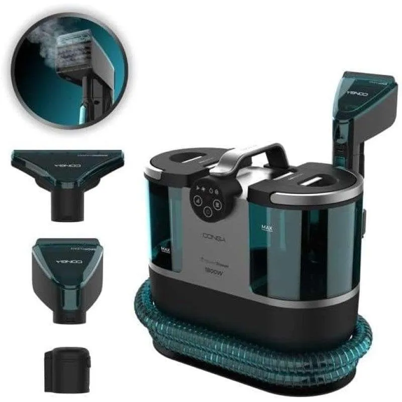 Lavatapetti Cecotec Conga 7000 Carpet&Spot Clean Steam XXL 1700W Secco e Umido Serbatoi Doppio - immagine 1
