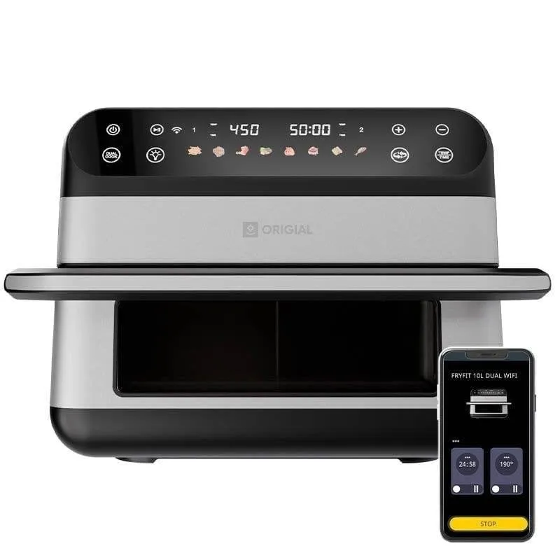 Friggitrice ad Aria Origial FryFit Doppio Cestello 10 L 2800 W Wi-Fi - immagine 1