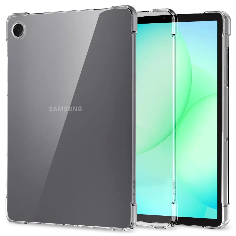 Custodia per Samsung Galaxy Tab A11+ / Tab A9+, Tech-Protect, Flexair, Trasparente - immagine 1