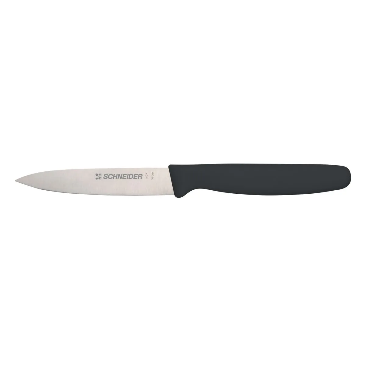 Schneider Coltello da verdura; lunghezza lama 10 cm; nero - immagine 1