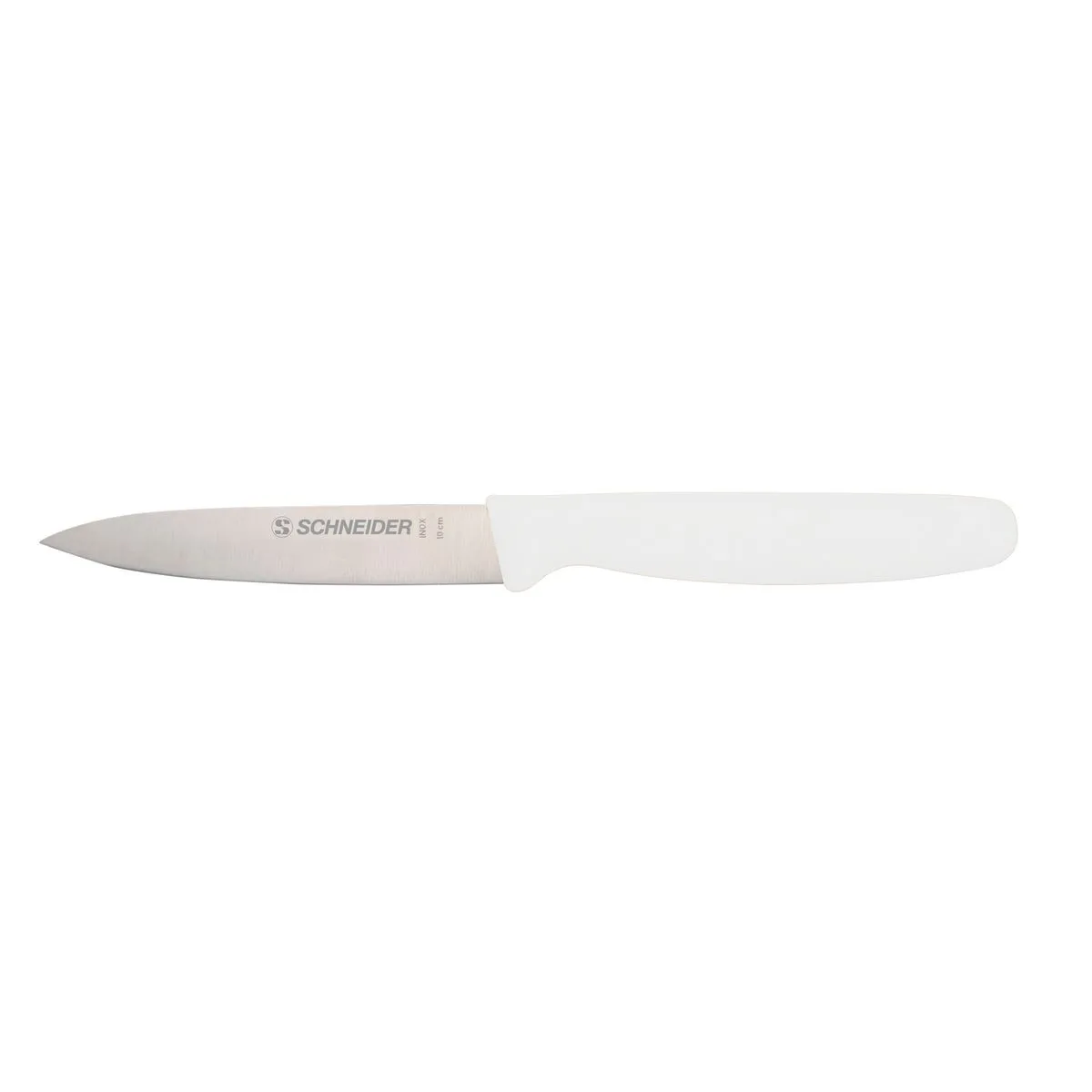 Schneider Coltello da verdura; lunghezza lama 10 cm; bianco - immagine 1