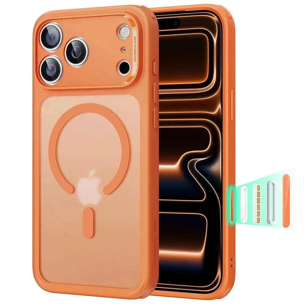 Custodia MagSafe per Apple iPhone 17 Pro, ESR, Classic Hybrid, Arancione Satinato - immagine 1