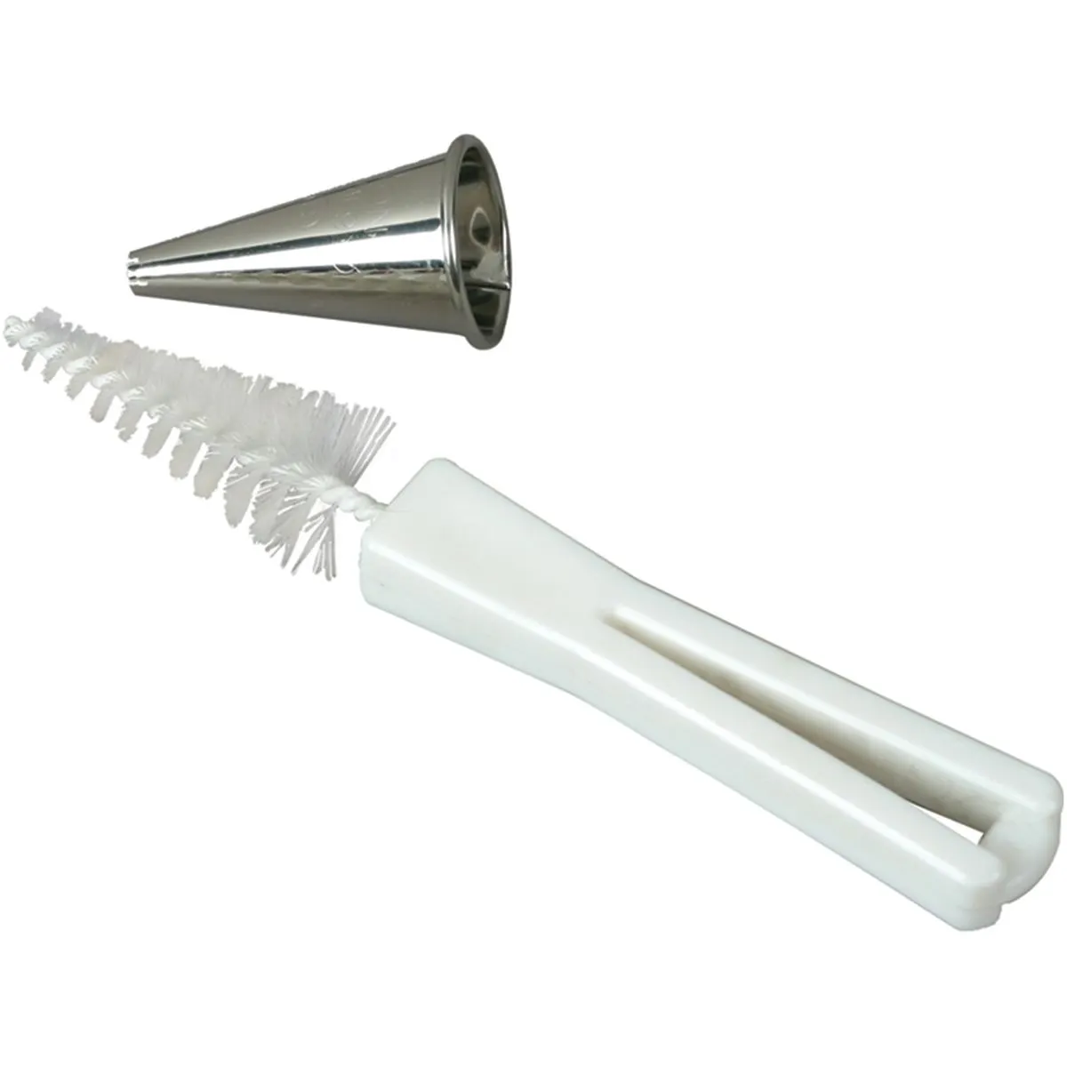 Schneider Spazzola per beccucci; 18 cm (L); bianco - immagine 1