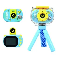 Fotocamera compatta 1Mpx RADIOCOM Click! 3 Blue e Yellow 35922 - immagine 1
