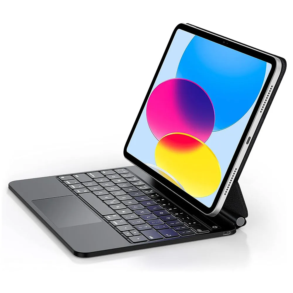 Custodia con Tastiera per Apple iPad (2025) / (2022), ESR, Rebound, Nera - immagine 1