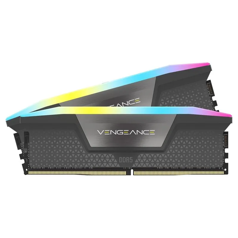 Corsair Vengeance RGB DDR5 6400MHz PC5-48000 32GB 2x16GB CL36 Memoria Dual AMD EXPO e Intel XMP - immagine 1