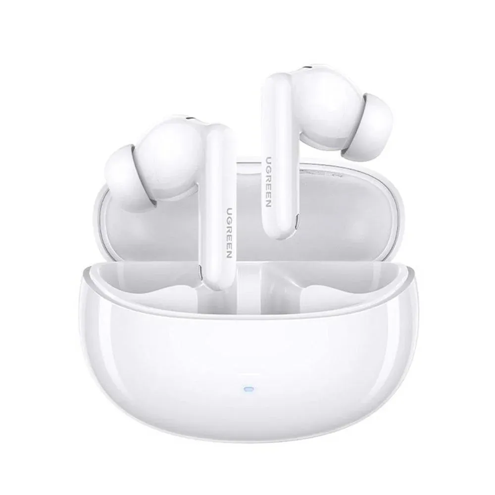 Auricolare Bluetooth UGREEN HiTune T3 Pro WS206, TWS, ANC, MultiPoint, Bianco - immagine 1