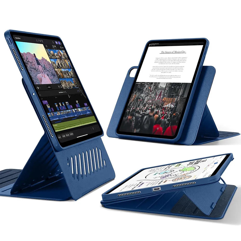 Custodia per Apple iPad Pro 13 (2024), ESR, Shift, Blu - immagine 1