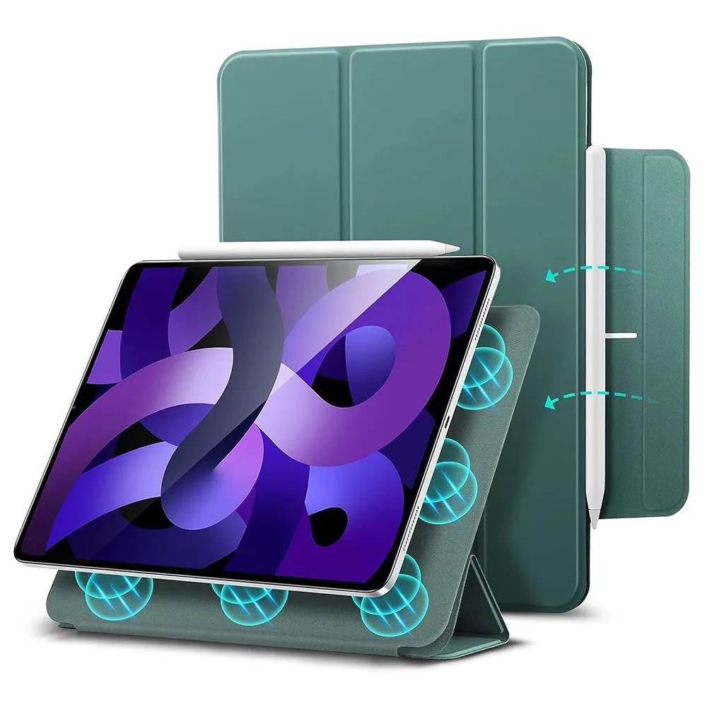 Custodia per Apple iPad Air 11 (2024) / Air (2022) / Air (2020) / Pro 11 (2018), ESR, Rebound, Verde Satinato - immagine 1