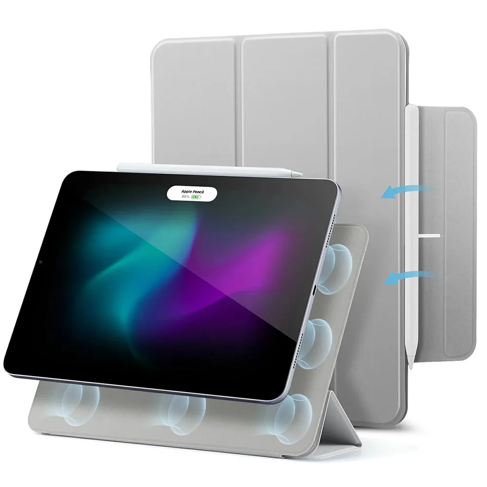 Custodia per Apple iPad Pro 11 (2024), ESR, Rebound, Grigia - immagine 1