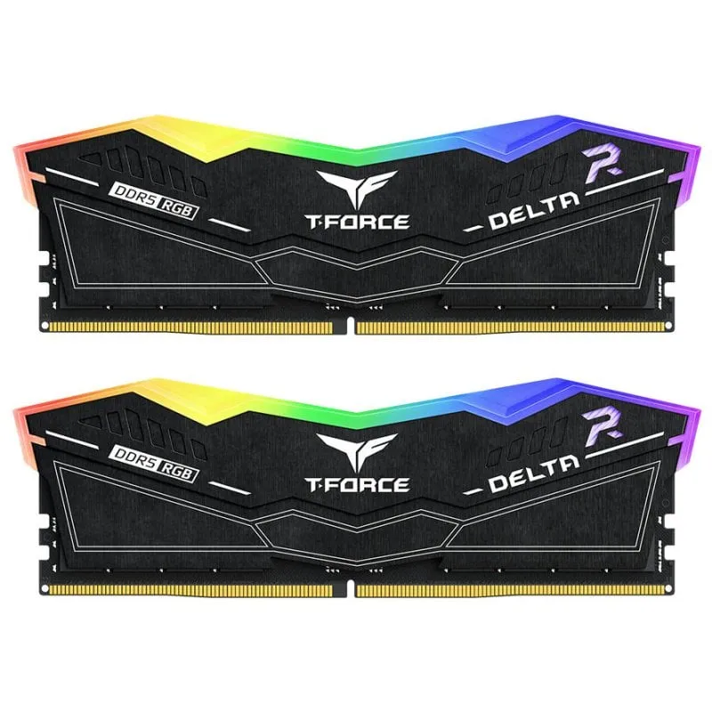 Team Group T-Force Delta RGB DDR5 6400MHz 32GB 2x16GB CL32 Intel XMP 3.0 - immagine 1