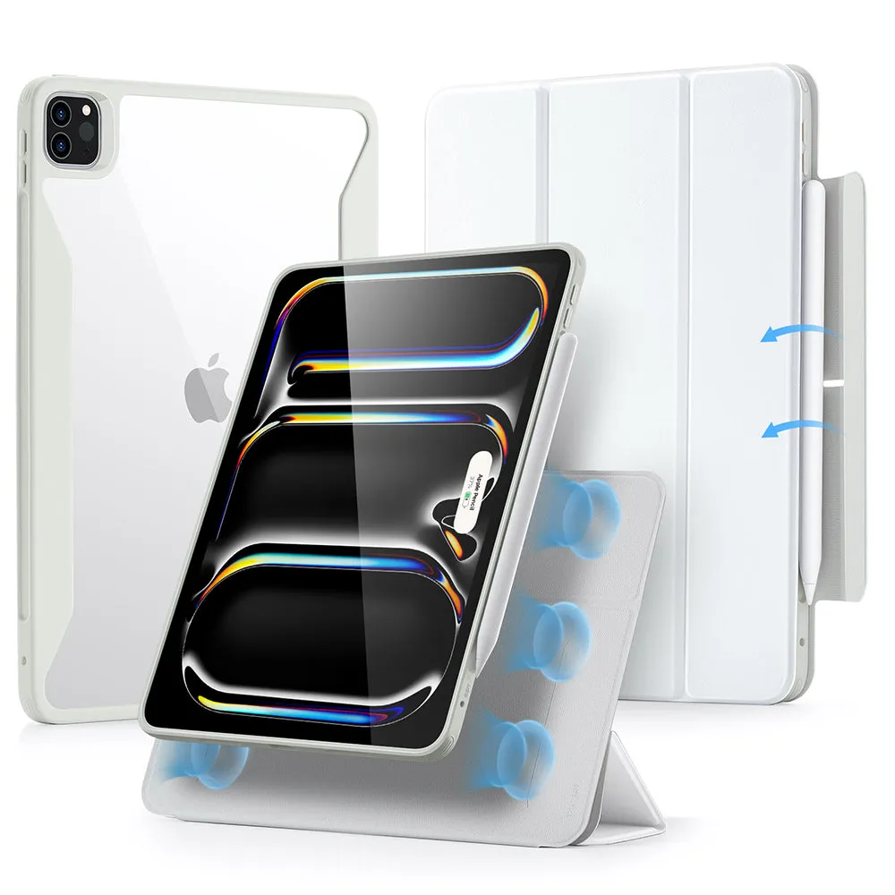 Custodia per Apple iPad Pro 13 (2024), ESR, Rebound Hybrid, Bianca - immagine 1