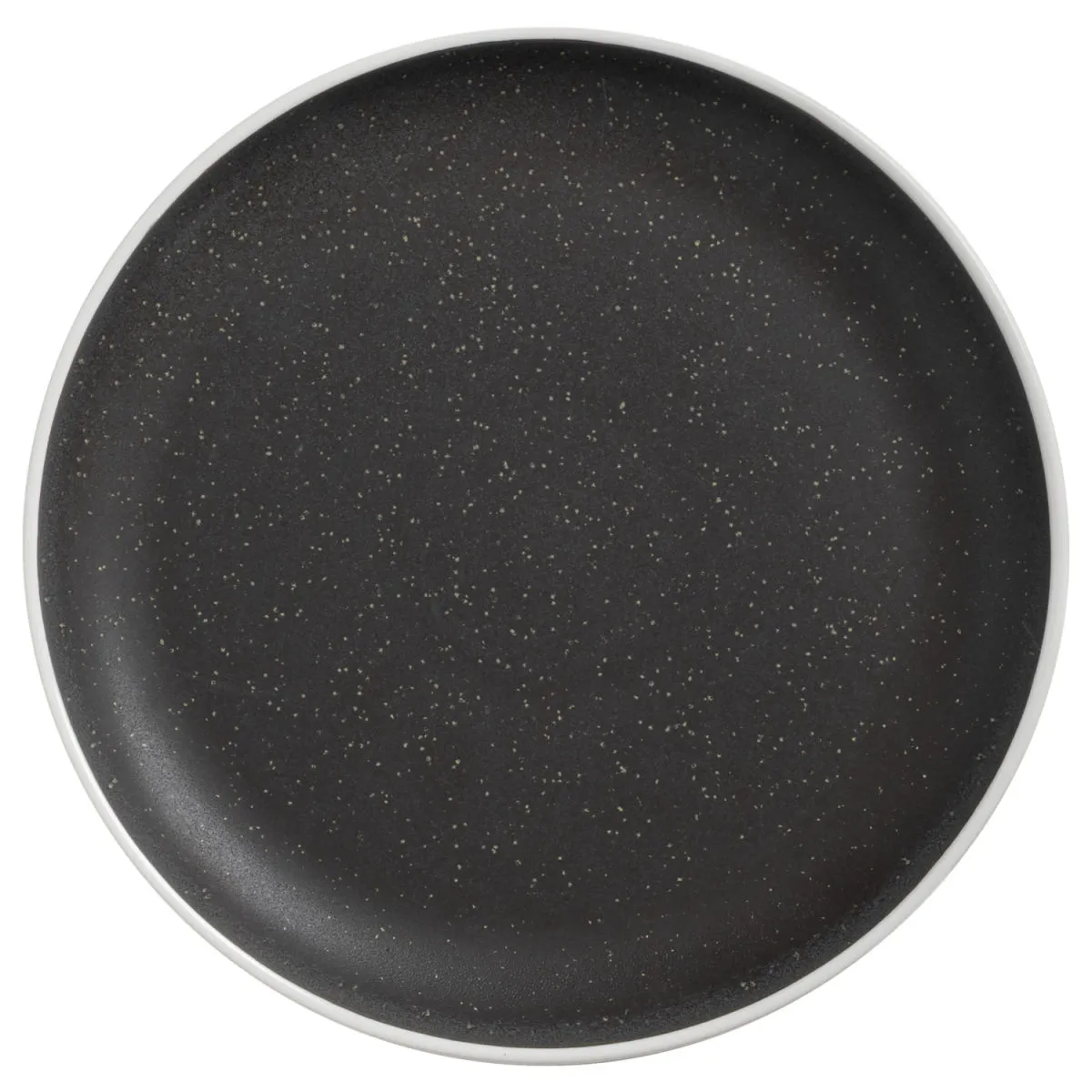 6x VEGA Piatto Ossori piano; 20 cm (Ø); tortora scuro; rotonda; 6 pz. / Pacco - immagine 1