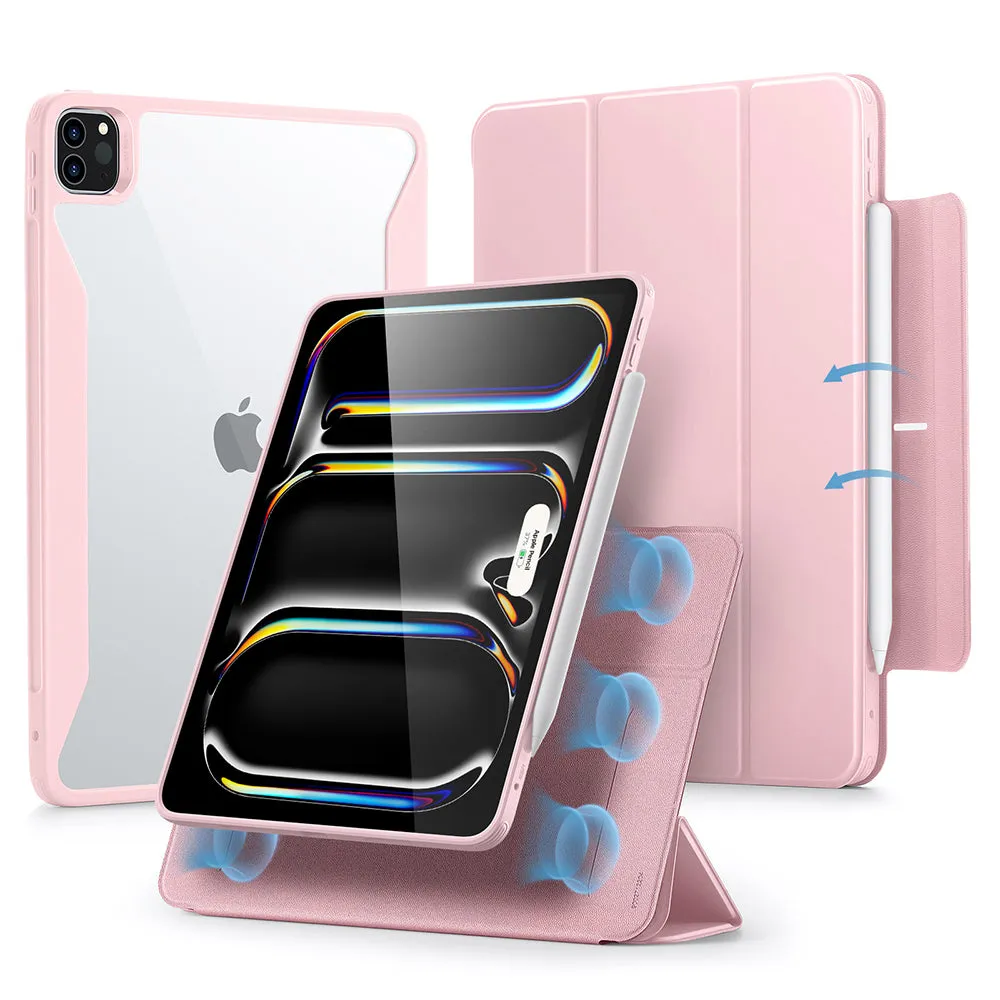 Custodia per Apple iPad Pro 13 (2024), ESR, Rebound Hybrid, Rosa - immagine 1