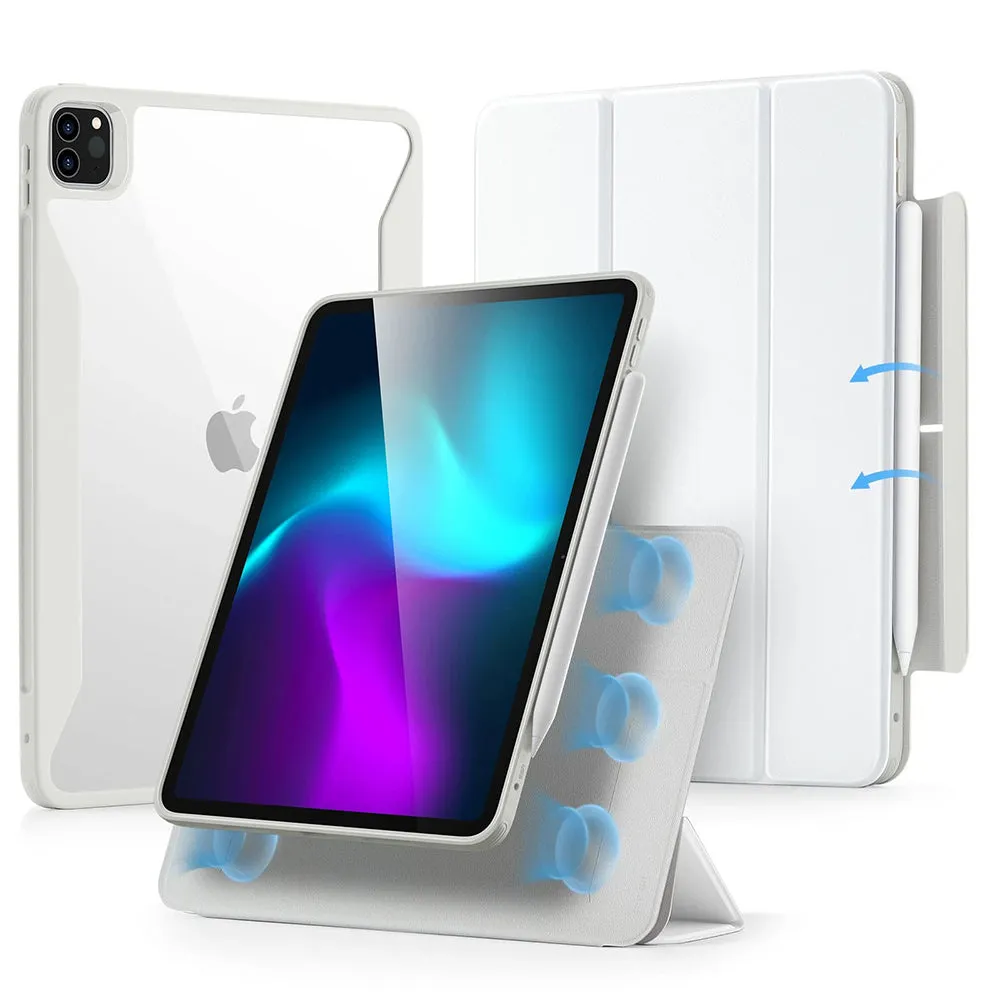 Custodia per Apple iPad Pro 11 (2024), ESR, Rebound Hybrid, Bianca - immagine 1