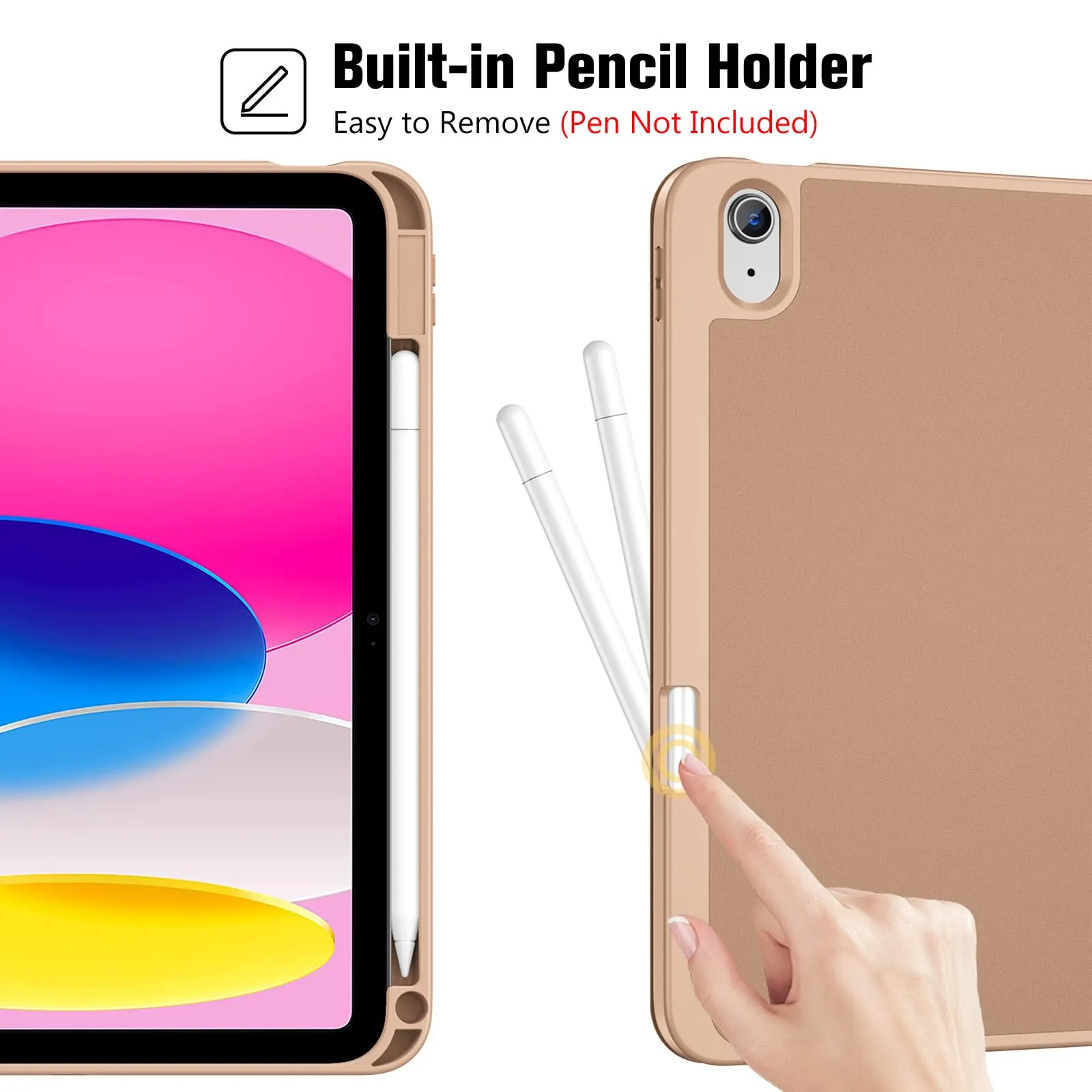 ProCase Cover iPad A16 11 Gen 11 Pollici 2025/iPad 10 Gen 10,9 Pollici 2022 - immagine 3