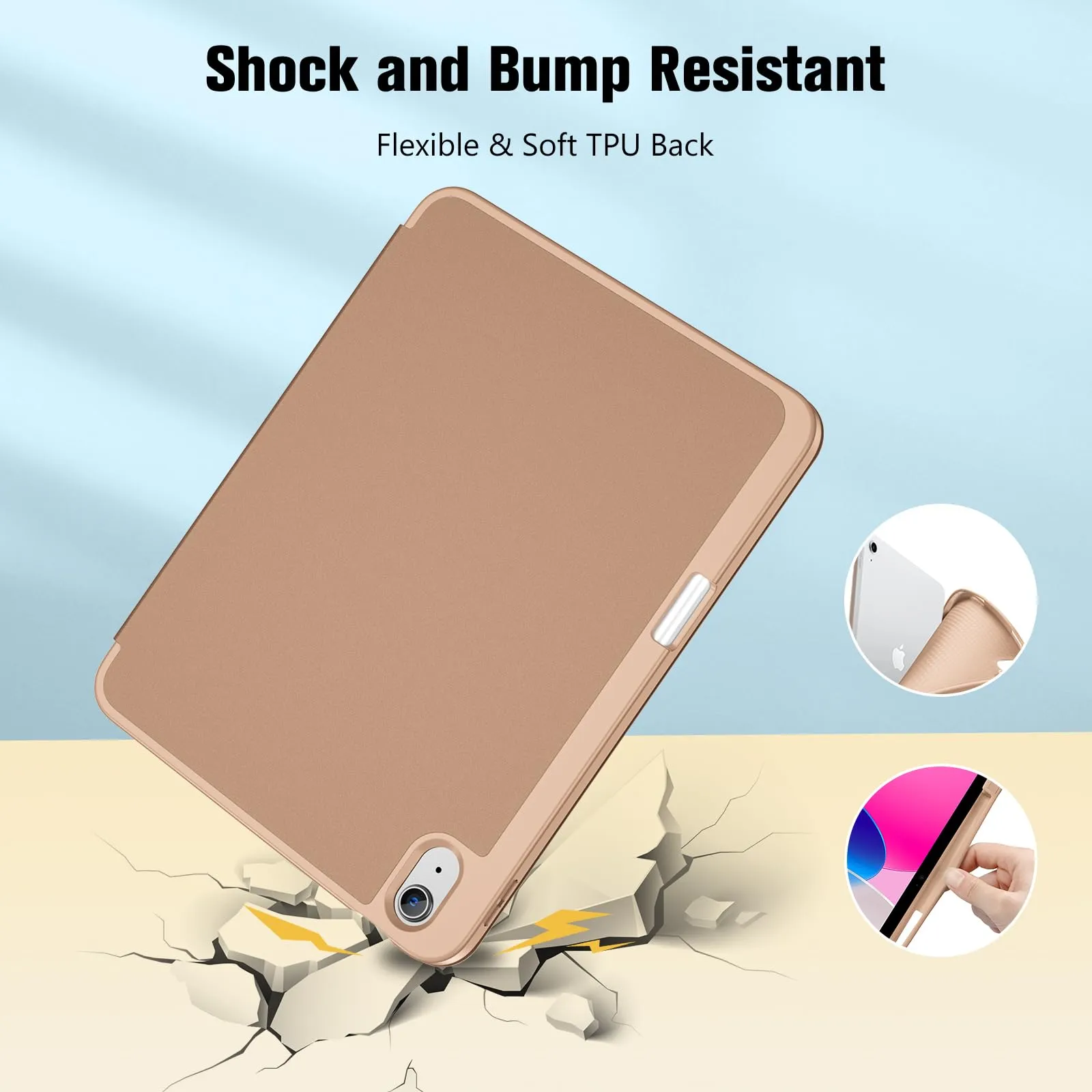 ProCase Cover iPad A16 11 Gen 11 Pollici 2025/iPad 10 Gen 10,9 Pollici 2022 - immagine 6