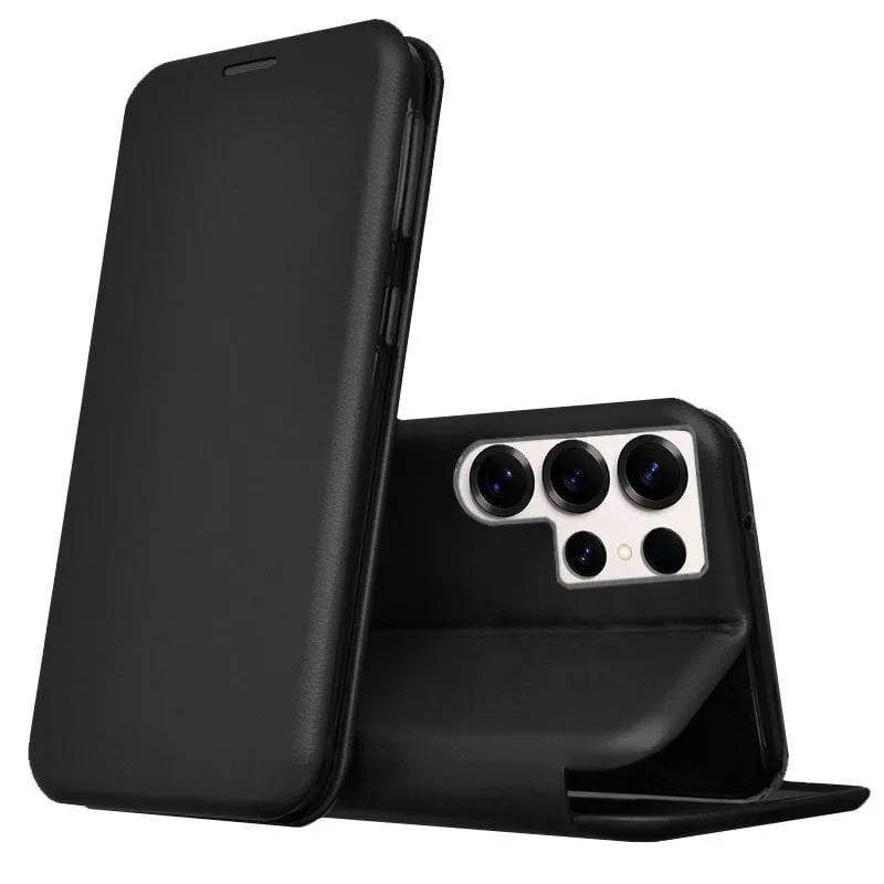 Custodia Flip Cover Cool Black Elegance per Samsung Galaxy S25 Ultra - immagine 1