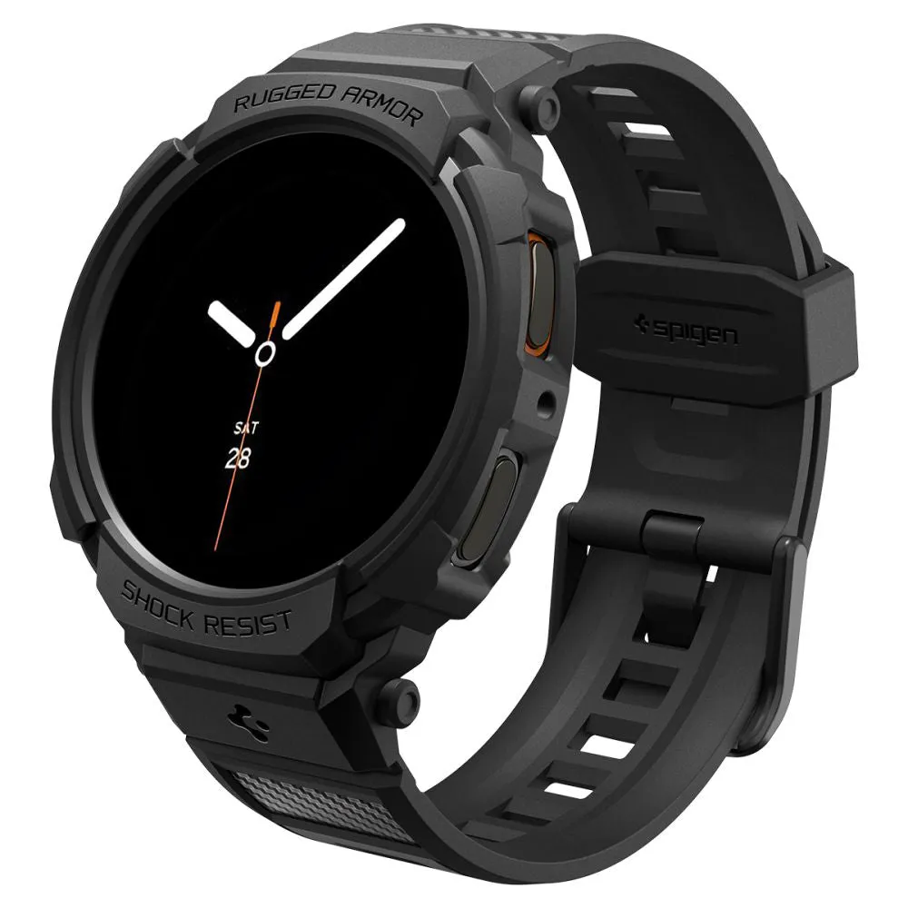 Custodia Spigen Rugged Armor Pro per Samsung Galaxy Watch9 / Watch8 44mm, Nera ACS10007 - immagine 1