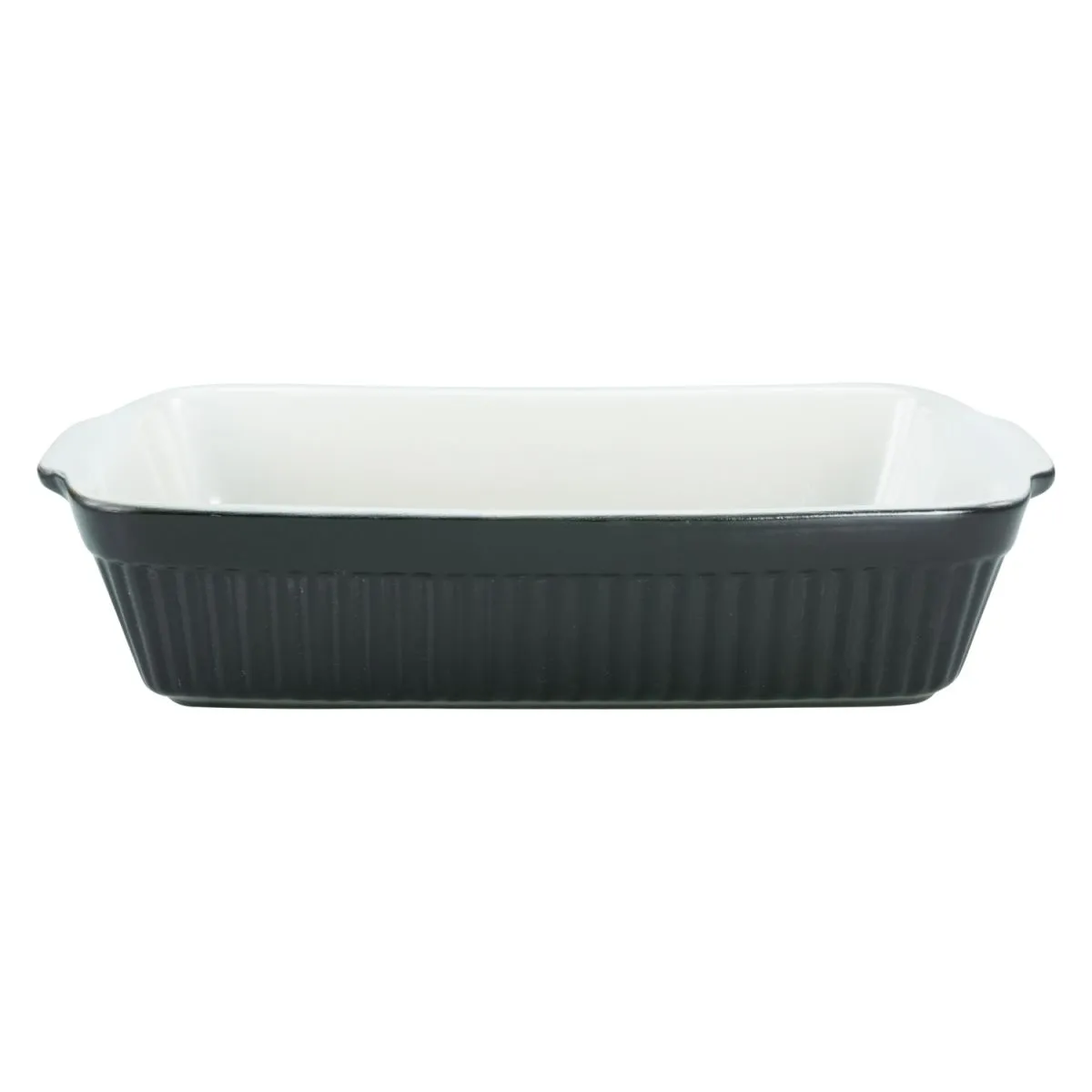 CreaTable Classic Black & White - pirofila rettangolare; 2500 ml, 34x20x7.5 cm (LxLxH); multicolore; rettangolare - immagine 1