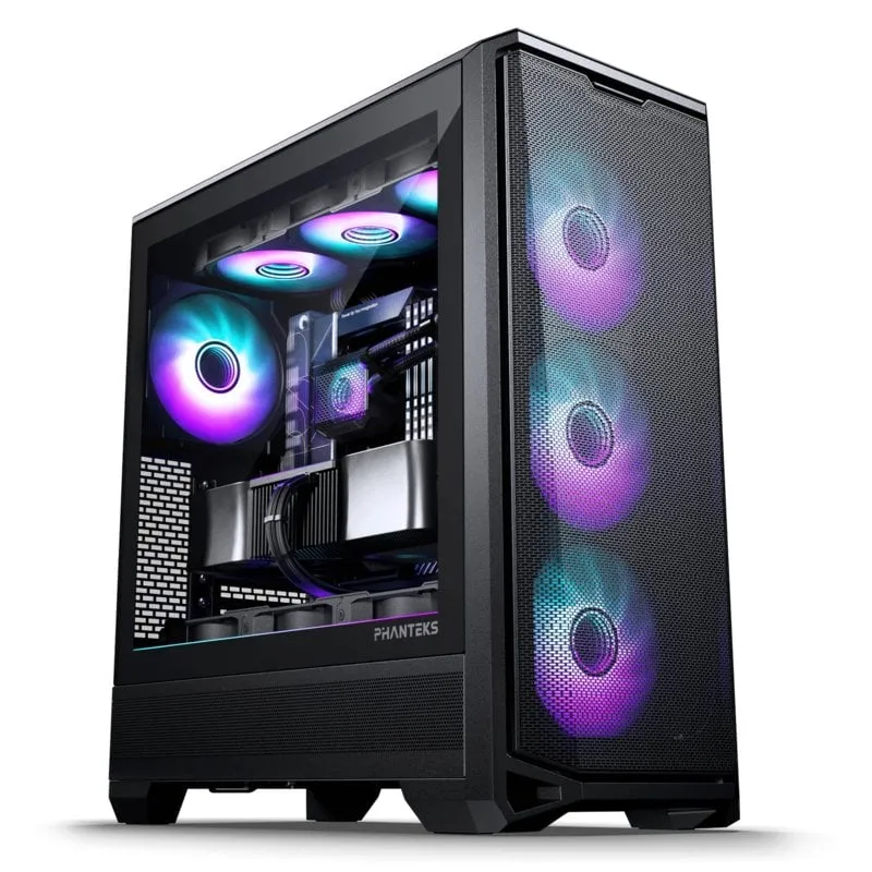 Phanteks Eclipse G400A D-RGB Mid Tower EATX Vetro temperato USB-C Nero - immagine 1