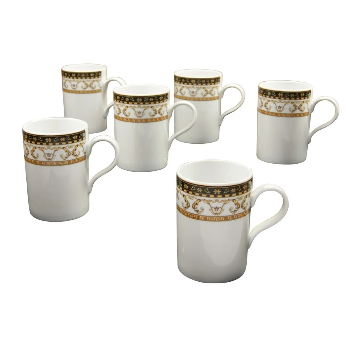 6x CreaTable Majestosa black - tazza da caffè da 6 pezzi; 300 ml; nero; 6 pz. / Pacco - immagine 1
