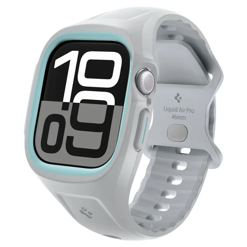 Custodia Spigen Liquid Air Pro per Apple Watch Series 10 / 11 46mm, Grigio ACS09318 - immagine 1