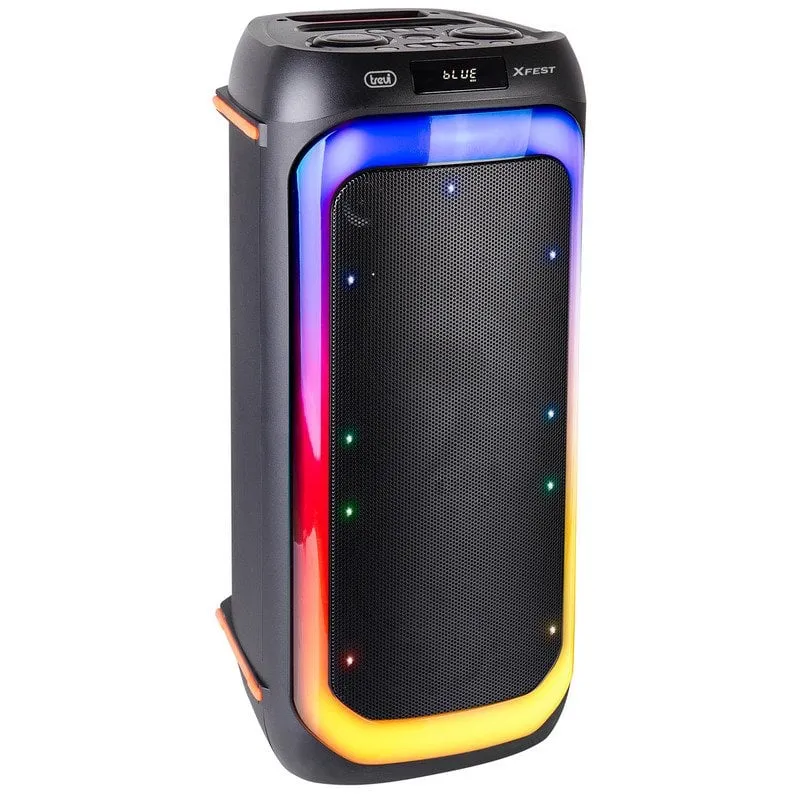 Altoparlante Amplificato 110w Bluetooth Usb Micro Sd Ingresso Aux Tws Trevi Xf 7 - immagine 1