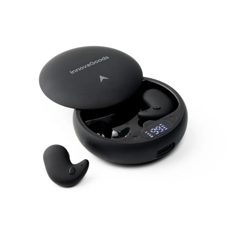 Mini Cuffie Bluetooth Invisibili per Dormire InnovaGoods Ig7826918 Nere - immagine 1