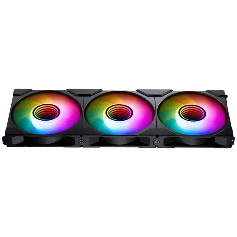 Phanteks M25-120 Gen2 3xkit Ventole Argb 120mm Infinity Mirror Reverse Airflow Nero - immagine 1