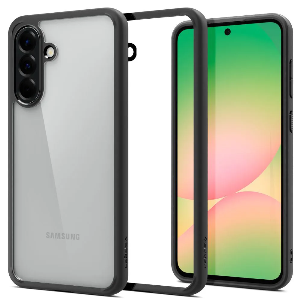 Custodia per Samsung Galaxy A56 A566, Spigen, Ultra Hybrid, Nera Opaca ACS09293 - immagine 1