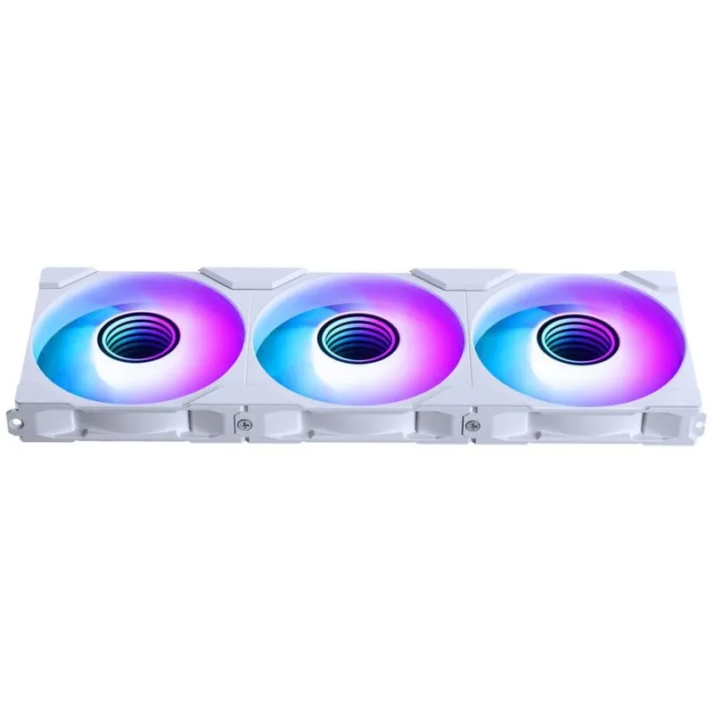 Phanteks M25-120 Gen2 3xKit Ventole Argb 120mm Unified Chain Infinity Mirror Bianco - immagine 1