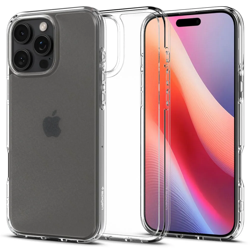 Custodia per Apple iPhone 16 Pro Max, Spigen, Ultra Hybrid, Trasparente Satinata ACS07993 - immagine 1