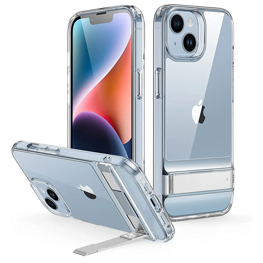 Custodia per Apple iPhone 14 Plus, ESR, Air Shield Boost Kickstand, Trasparente - immagine 1