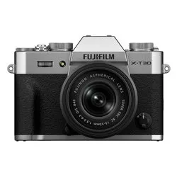 Fotocamera mirrorless 26,1Mpx APS C X T30 III Kit XC13 33mm F3.5 6.3 OIS Silver 4182888 - immagine 1