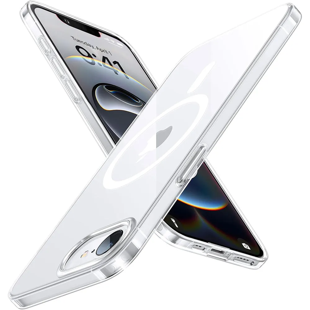 Custodia MagSafe per Apple iPhone 17e / 16e, Torras, OriginFit, Trasparente - immagine 1