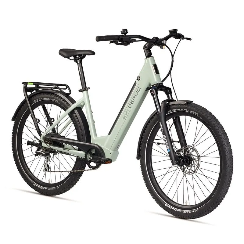 DERUIZ Quartz SUV 2025 Bicicletta elettrica SUV 27,5" 644 Wh E-City Bike Autonomia massima 161 km Verde - immagine 1