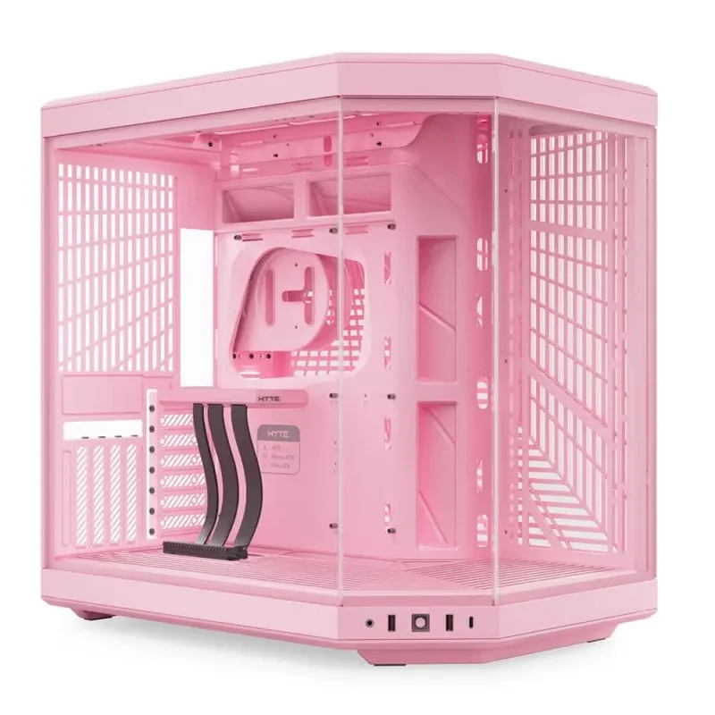 Hyte Y70 Vetro temperato USB 3.2 Rosa - immagine 1
