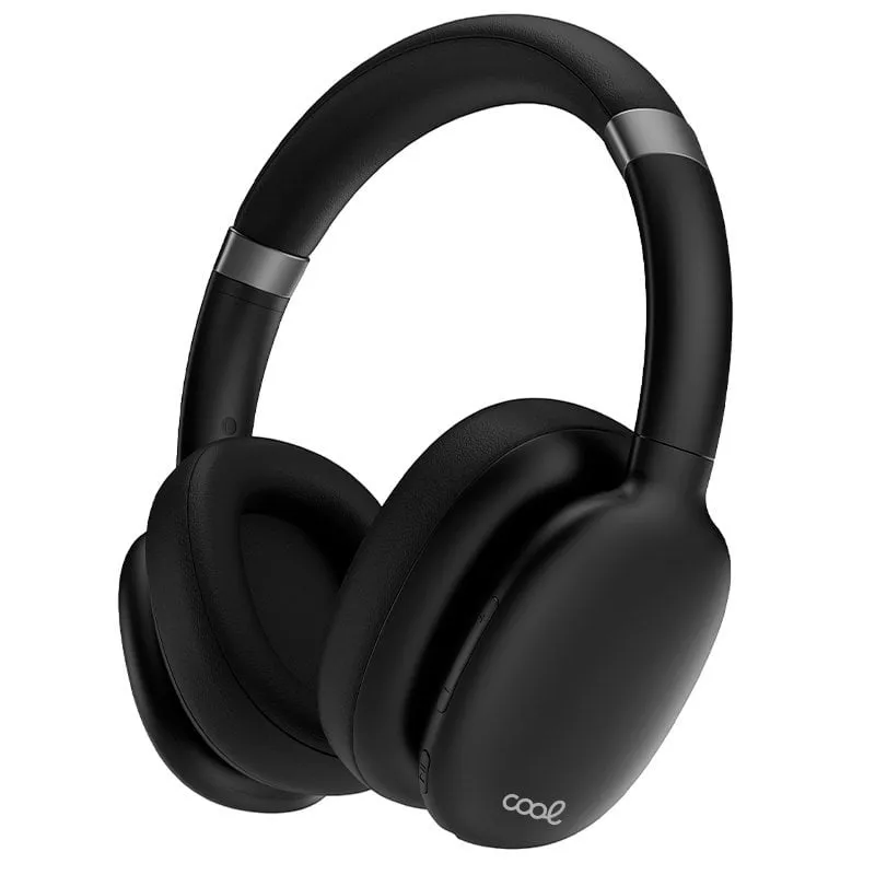 Cuffie stereo wireless Bluetooth Cool Roller nere - immagine 1