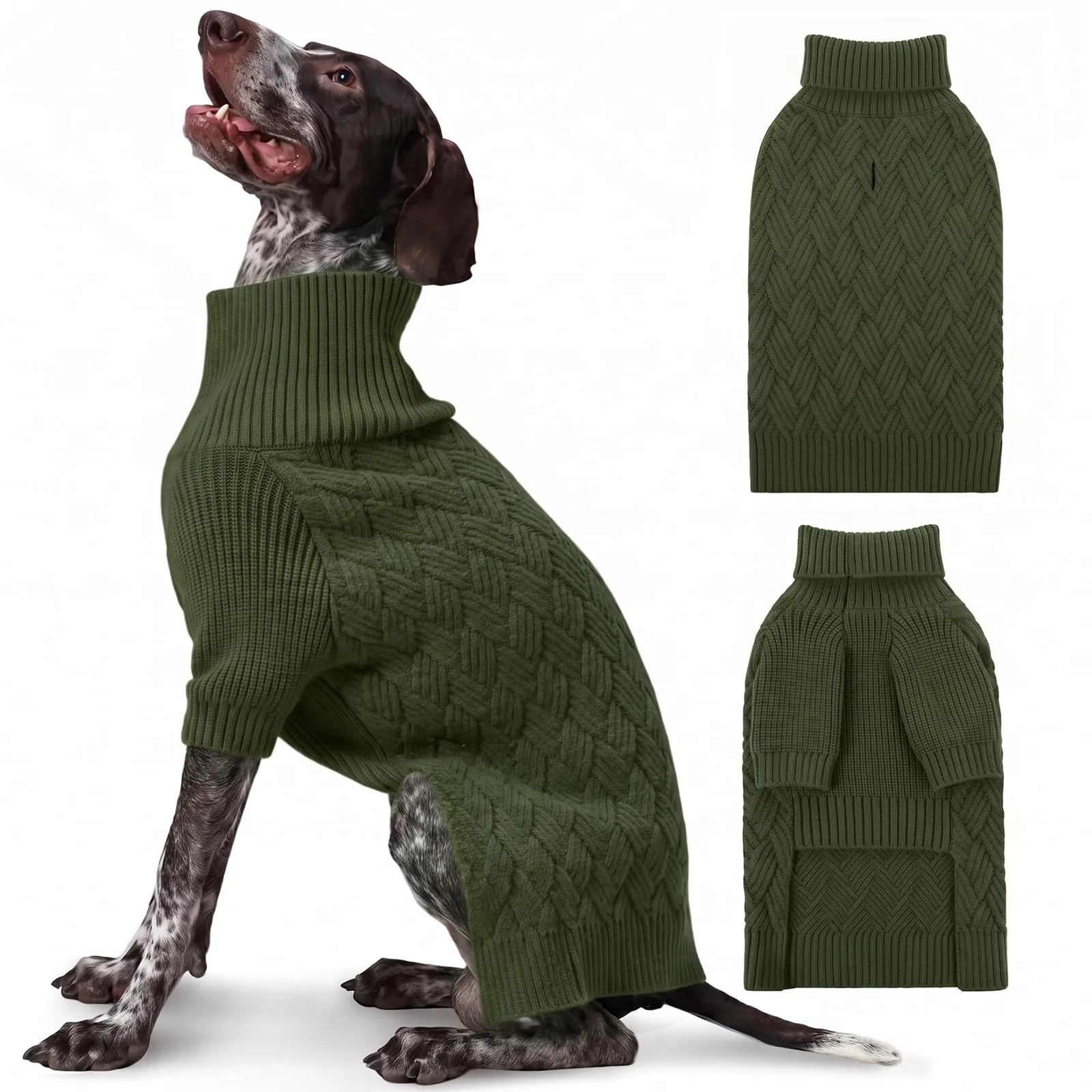 AOFITEE Maglione per cani grande, caldo maglione per cani di grossa taglia - immagine 1