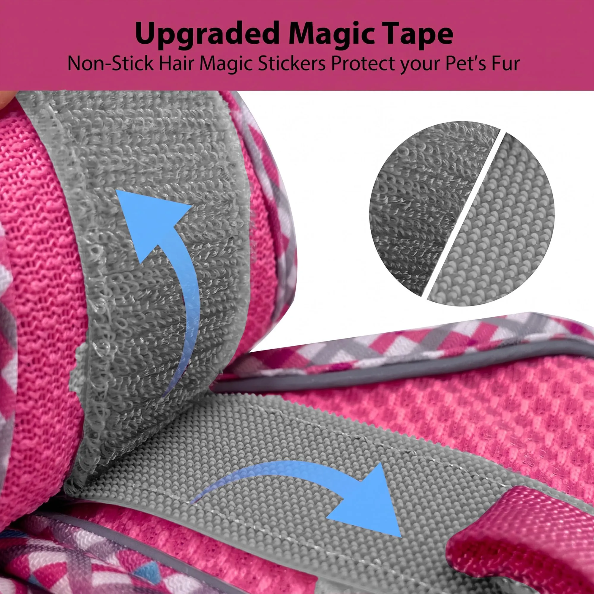 Aiitle - Imbracatura per cuccioli Teacup e guinzaglio con design a prova di - immagine 3