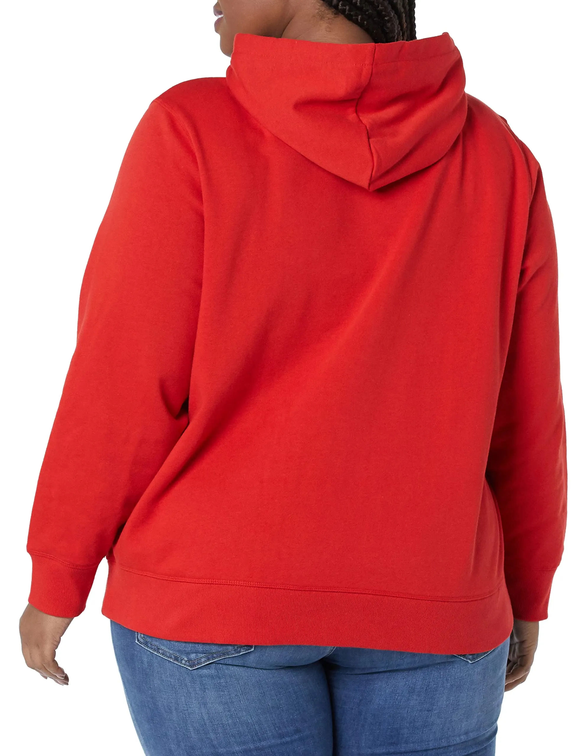 Amazon Essentials Felpa con Cappuccio in Pile vestibilità Regular (Taglie Forti Disponibili) Donna, Rosso, M - immagine 4
