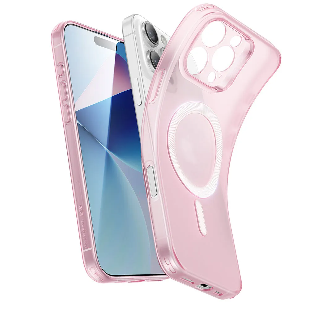 Custodia MagSafe per Apple iPhone 16 Pro, ESR, Zero, Rosa Satinato - immagine 1