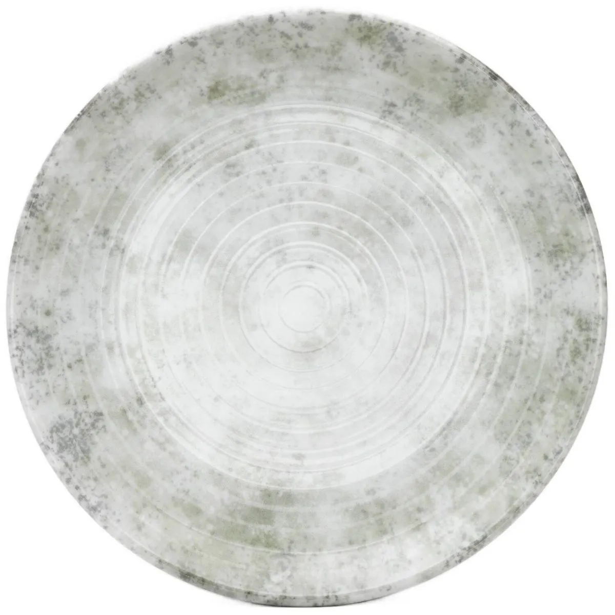 6x van Well Piatto da dessert Korfu; 21x21x21x2.5 cm (LxLxØxH); grigio; rotonda; 6 pz. / Pacco - immagine 1