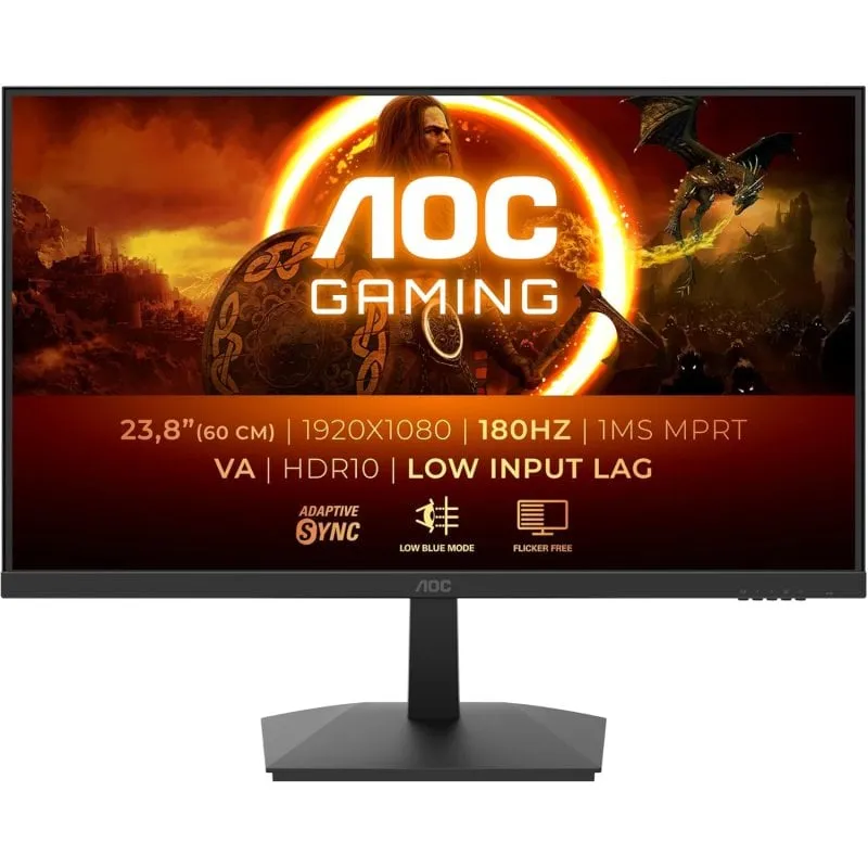 AOC 24G15N2 23,8" LED VA FullHD 180Hz Sincronizzazione adattiva - immagine 1