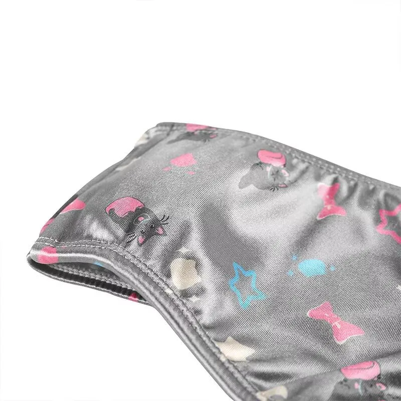 Landofgenie Perizoma Tucking Gaff Mutandine per Crossdresser Nascondere Gaff Panty Modellante Mutandine Intimo Stampato Mutande per Crossdresser Transgender Grigio S - immagine 7