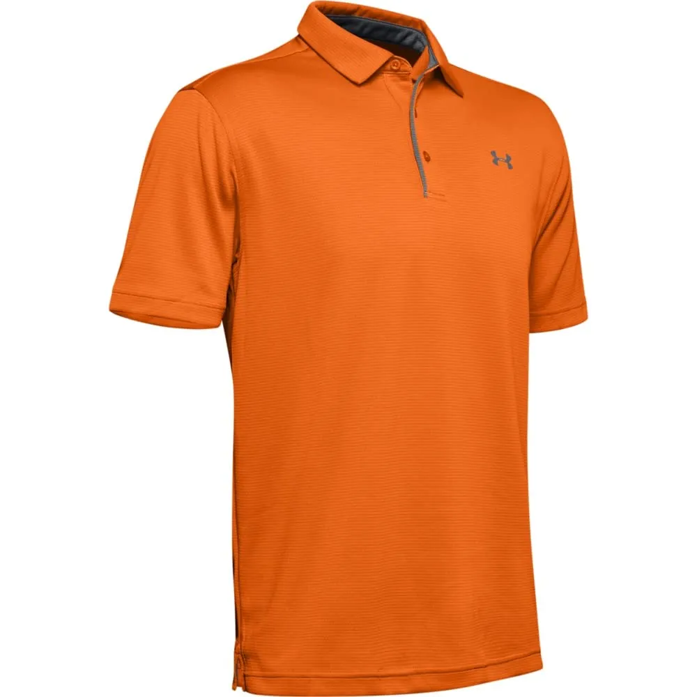Under Armour Tech Polo Uomo, Arancio (Team Orange/Graphite/Graphite (800)), XXL - immagine 6